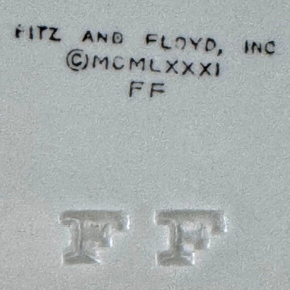 Fitz And Floyd 1981 Clamshell Shell Shaped Soup Chowder Tureen Lid & Ladle READ - Picture 6 of 13